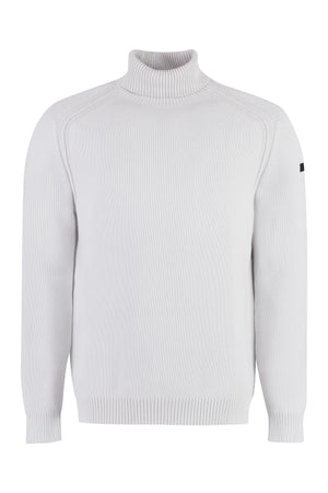 Cotton turtleneck sweater-0